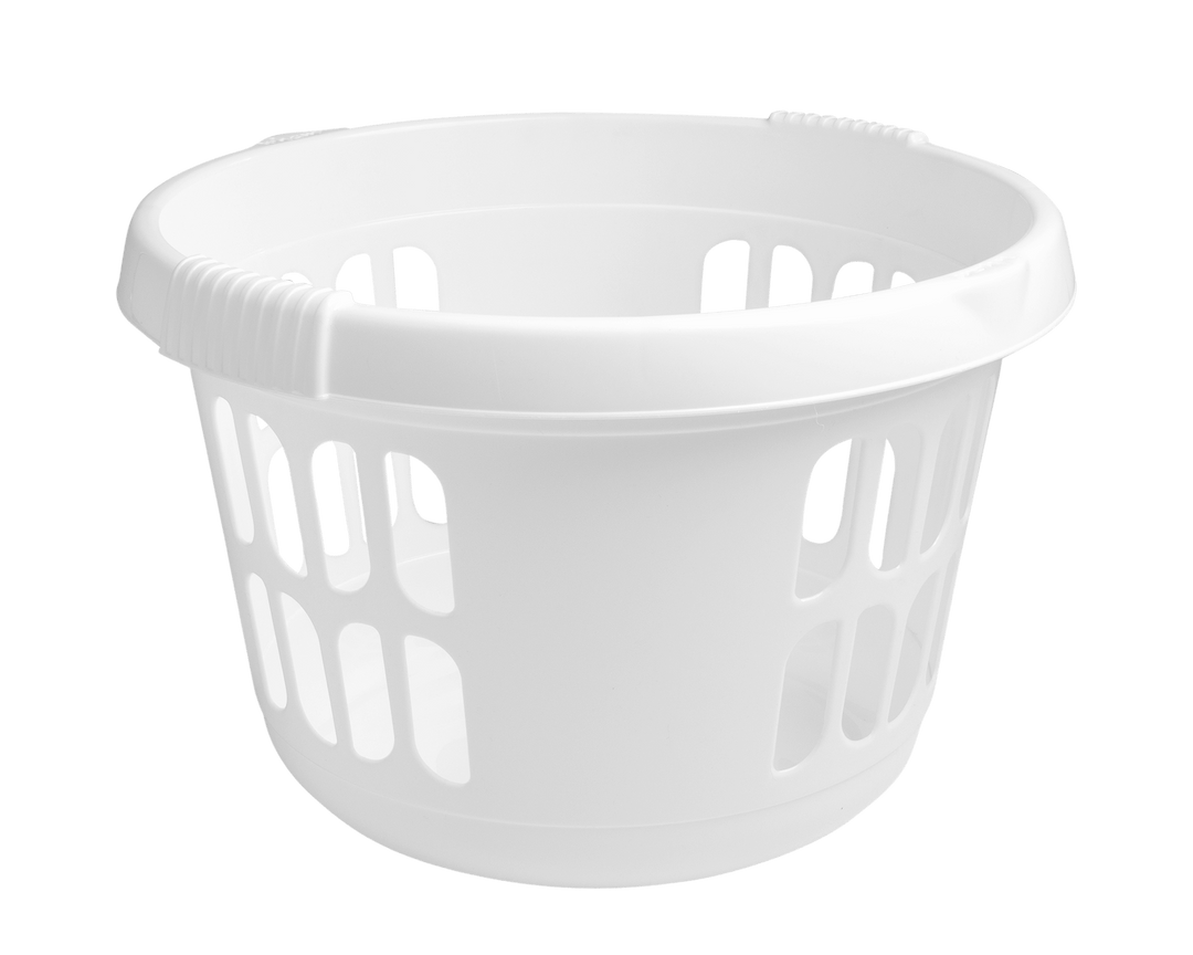 Wham Casa Rund Vaskikurv 30ltr, Ø45, hvít