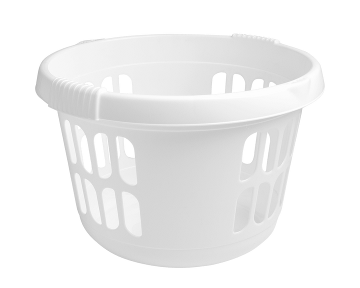 Wham Casa Rund Vaskikurv 30ltr, Ø45, hvít