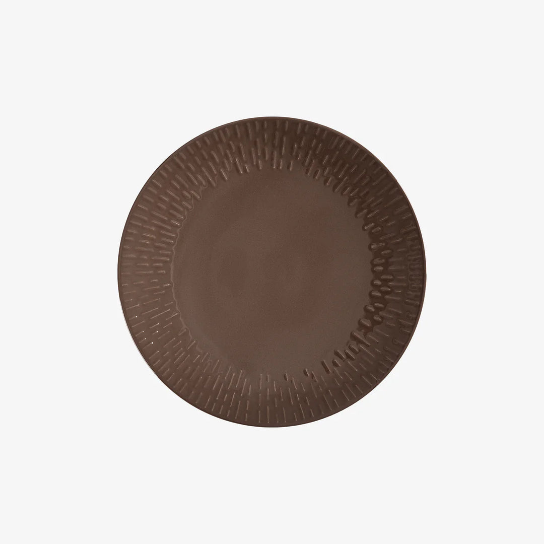 Aida Confetti Tallerkur 24cm Chocolate