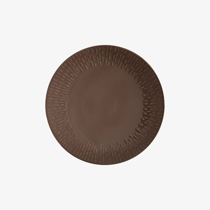 Aida Confetti Tallerkur 24cm Chocolate