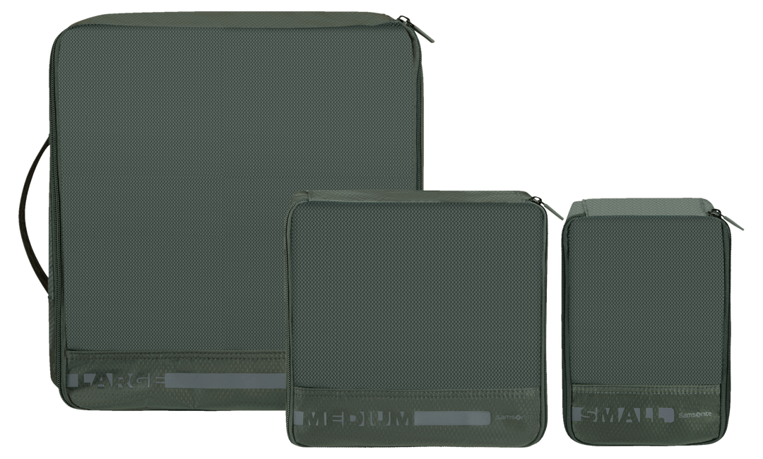 Samsonite packing cubes 3 stk forest