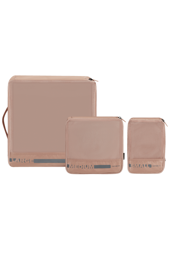 Samsonite packing cubes 3 stk rosa