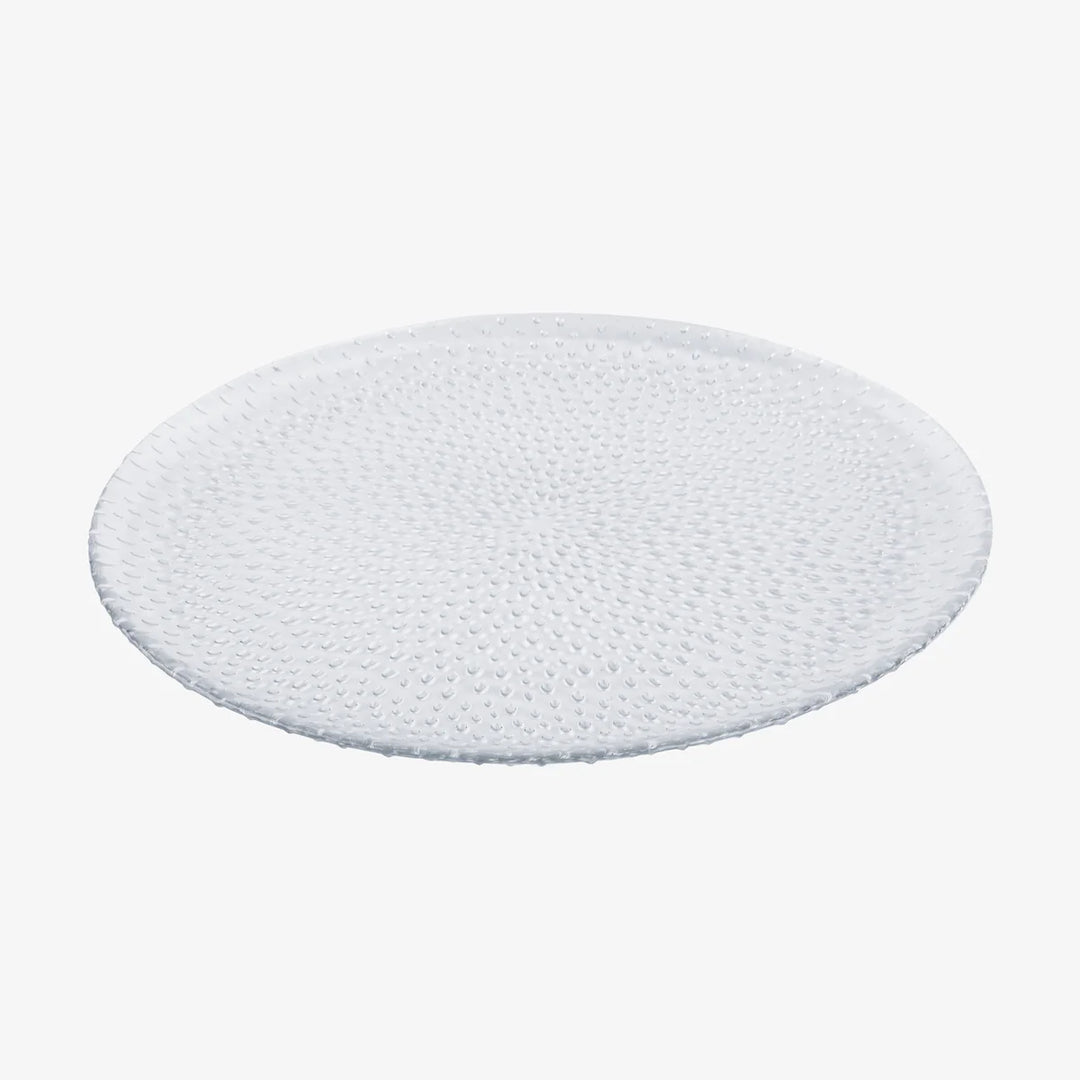 Raw glas tallerkur 27cm