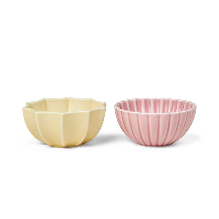 Dottir Samsurium 2x Mini Bowls (Mimosa & Blush)