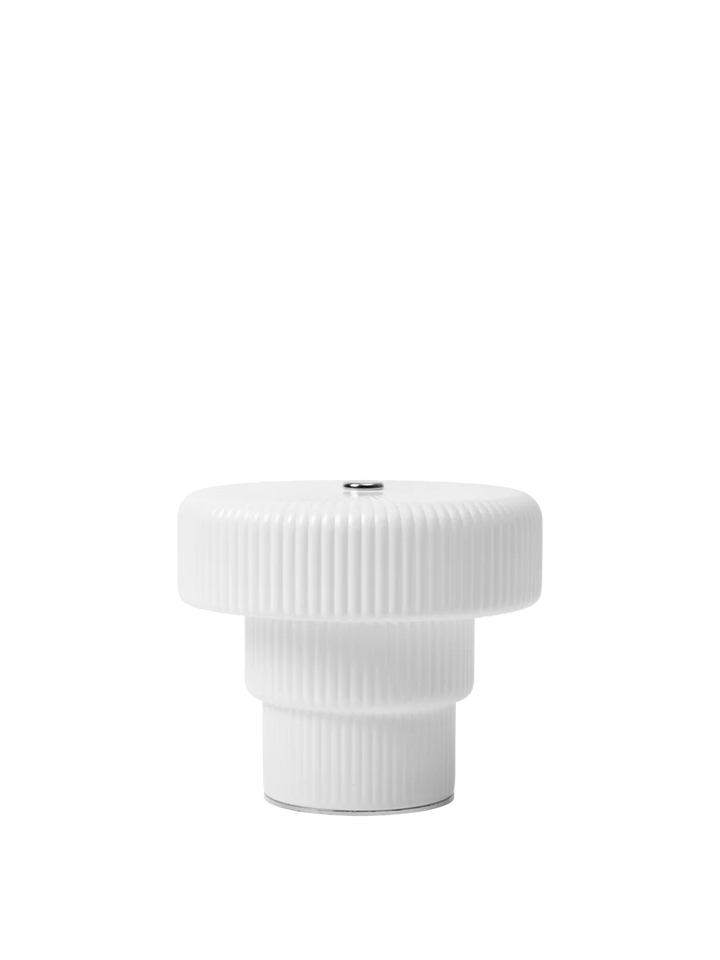 Ferm Living Ripple lampa h10cm hvít