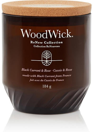 WoodWick Duftljós M black currant rose