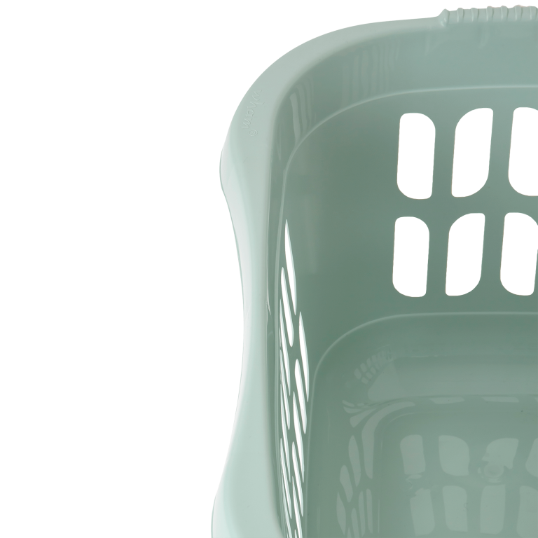 Wham Casa Hipster Vaskikurv 59x39x30cm, Silver Sage