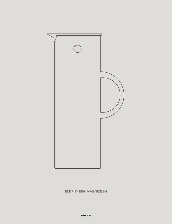 Stelton EM termokanna soft cloud 1 ltr.