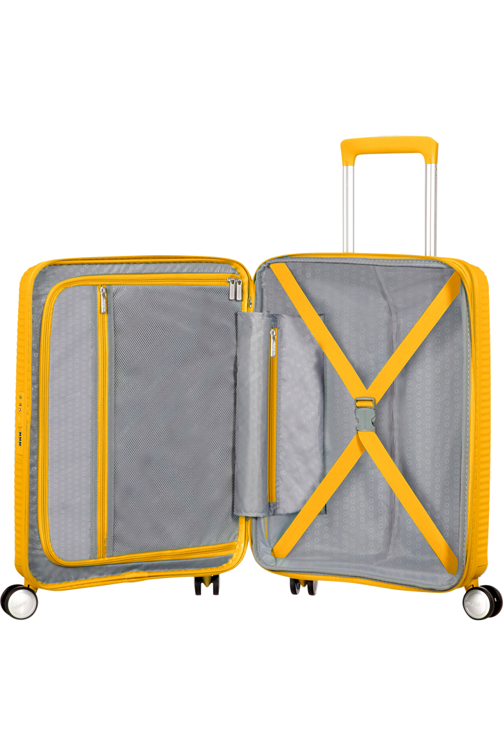 Samsonite Soundbox kuffert 55cm golden yellow