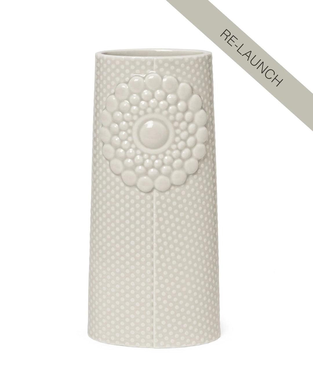 Dottir Pipanella Dot Oval Vase (Sandstorm)