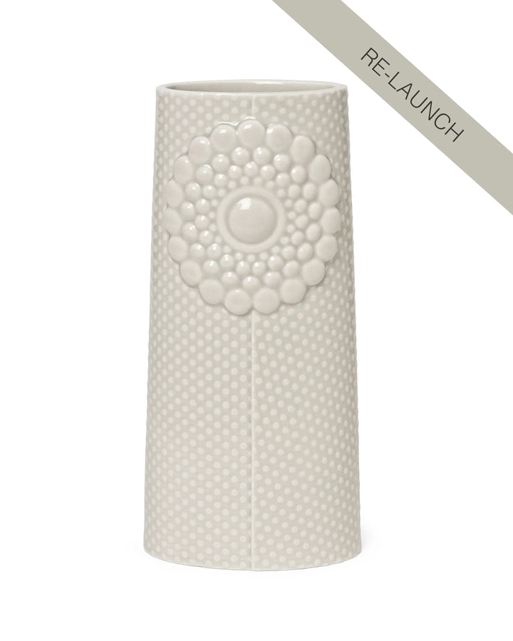 Dottir Pipanella Dot Oval Vase (Sandstorm)