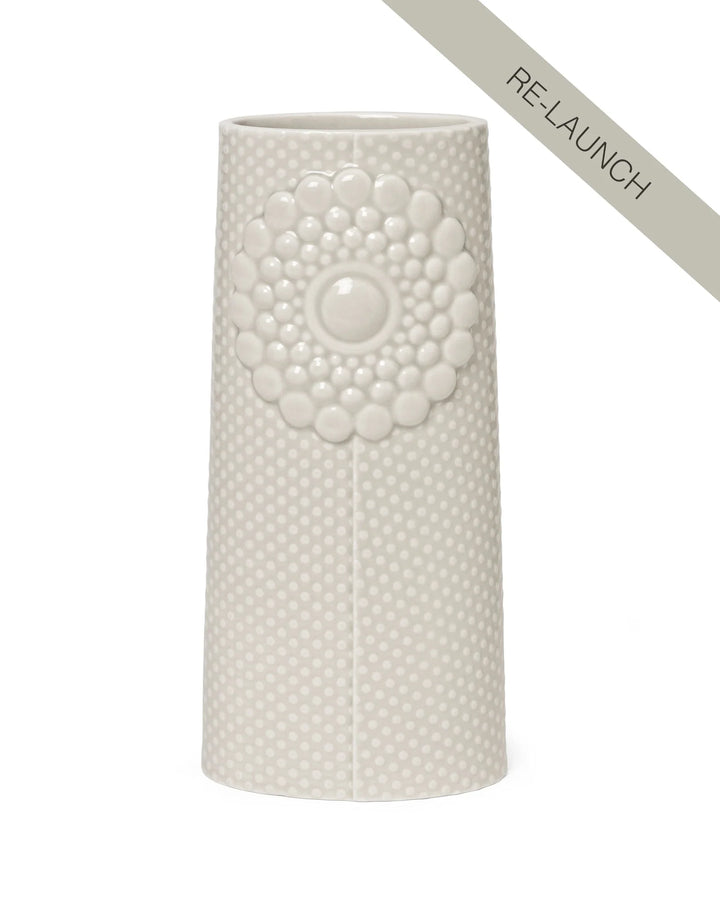 Dottir Pipanella Dot Oval Vase (Sandstorm)