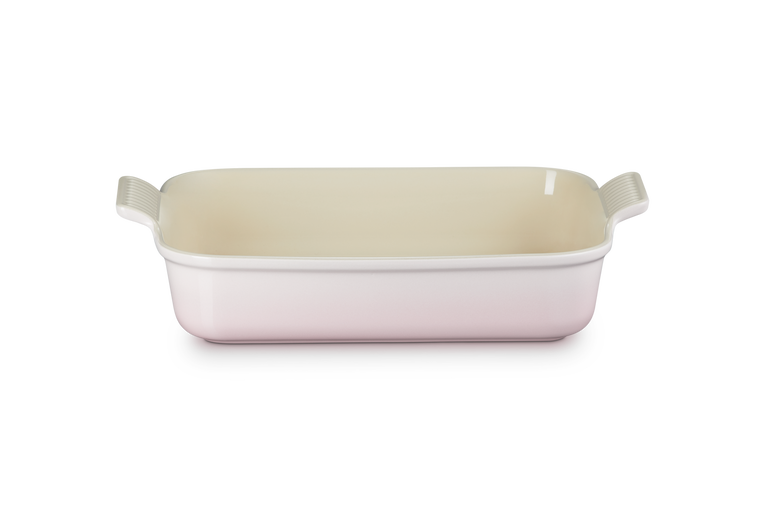 Le Creuset heritage fat 32x24cm Shell pink