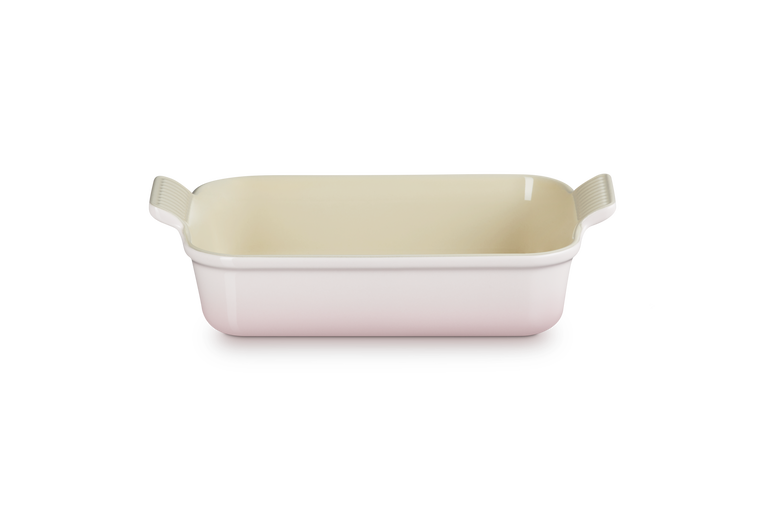 Le Creuset heritage fat 26x19cm Shell pink
