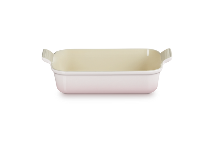 Le Creuset heritage fat 26x19cm Shell pink