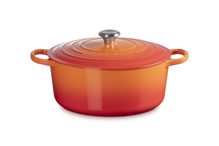 Le Creuset wok v/glas lok 36cm Volcanic