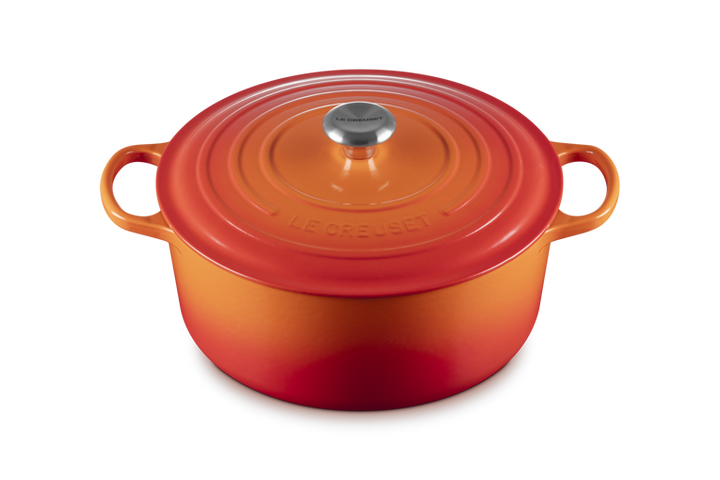 Le Creuset wok v/glas lok 36cm Volcanic