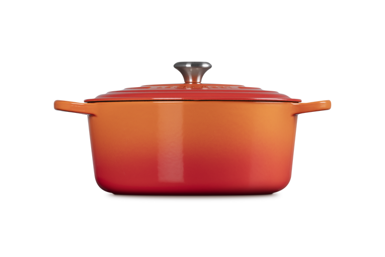 Le Creuset wok v/glas lok 36cm Volcanic