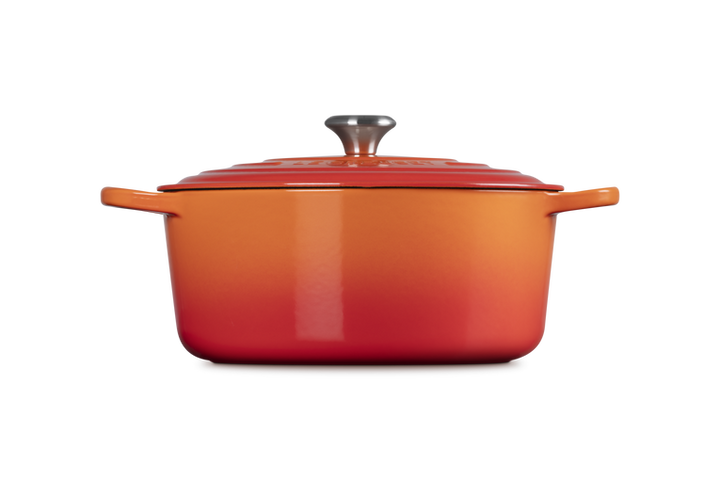 Le Creuset wok v/glas lok 36cm Volcanic