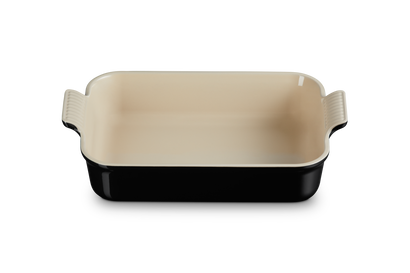 Le Creuset heritage fat 32x24cm svart
