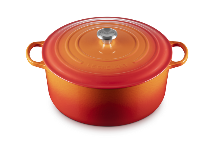 Le Creuset grýta stoypujarn 12L/34cm volcanic