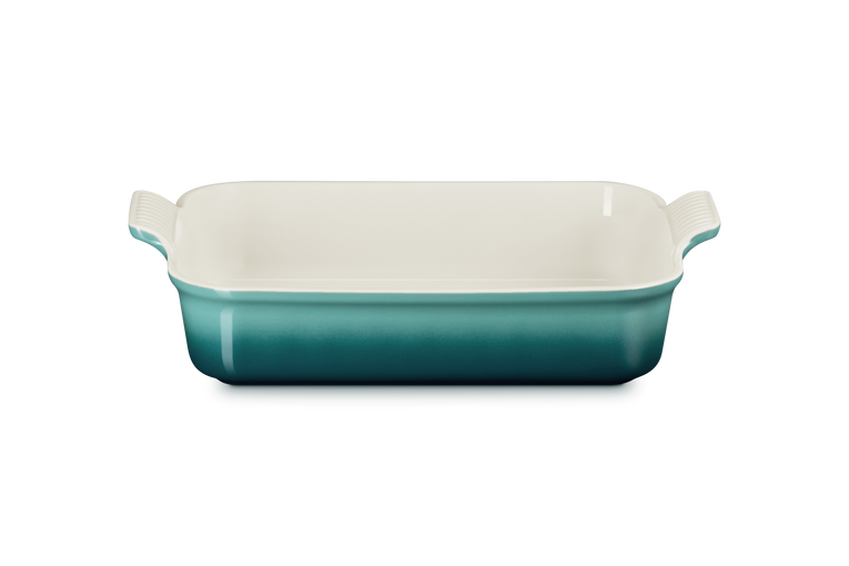 Le Creuset heritage fat 32x24cm Bleu Rivera