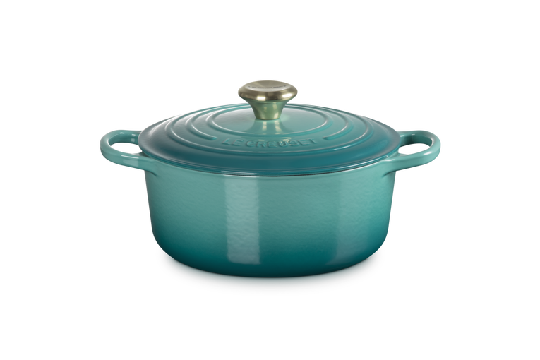 Le Creuset Grýta Stoypijarn 4,2L/24cm Bleu Rivera