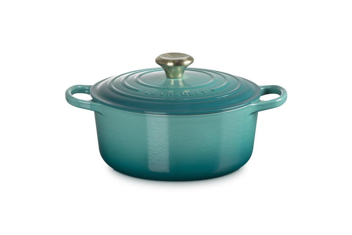 Le Creuset Grýta Stoypijarn 4,2L/24cm Bleu Rivera