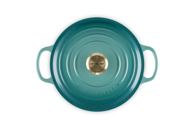 Le Creuset Grýta Stoypijarn 4,2L/24cm Bleu Rivera