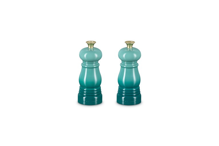 Le Creuset salt&pipar kvørn mini Bleu Rivera