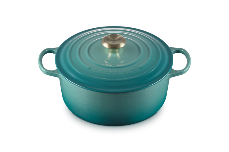 Le Creuset Grýta Stoypijarn 5,3L/26cm Bleu Rivera