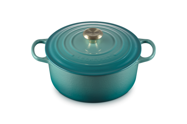 Le Creuset Grýta Stoypijarn 5,3L/26cm Bleu Rivera