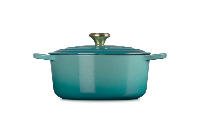 Le Creuset Grýta Stoypijarn 5,3L/26cm Bleu Rivera
