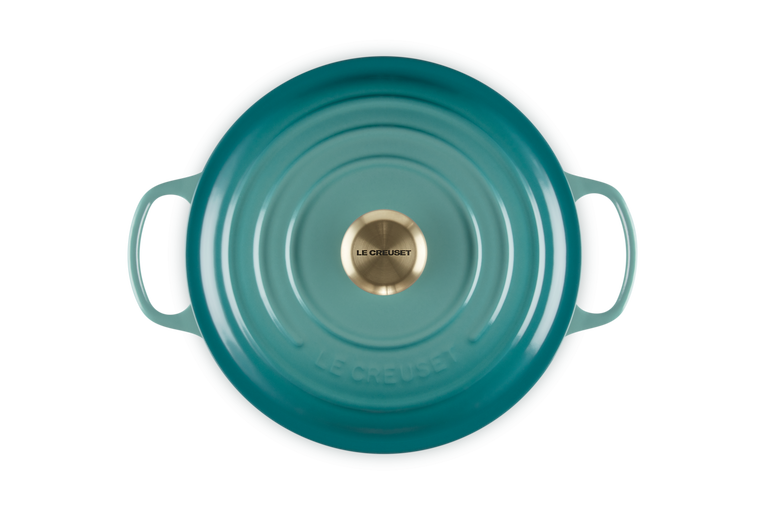 Le Creuset Grýta Stoypijarn 5,3L/26cm Bleu Rivera