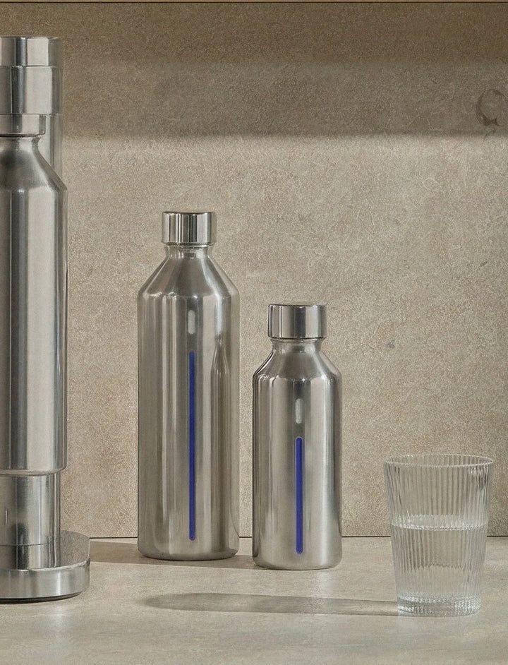 Stelton fløska til brúsmaskinu 0,8ltr stál