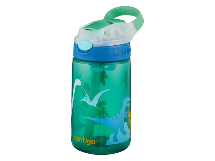 Contigo Drekkidunkur v/súgvirør green dino 420ml