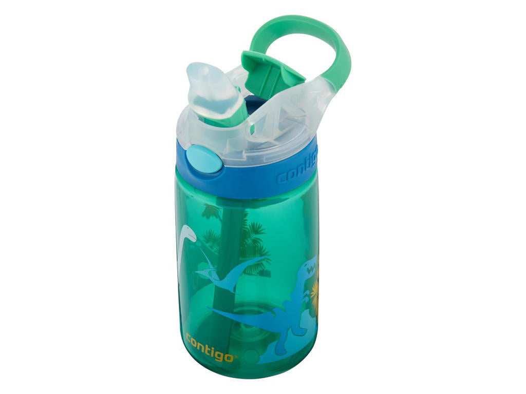 Contigo Drekkidunkur v/súgvirør green dino 420ml