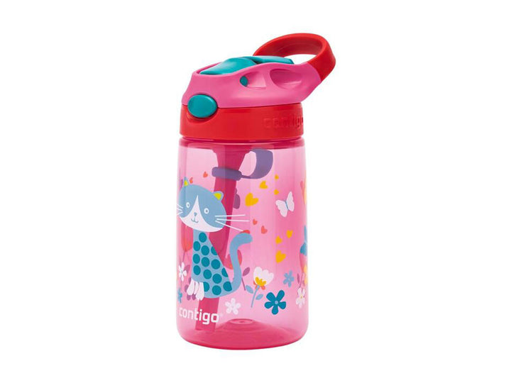 Contigo Drekkidunkur v/súgvirør cherry 420ml