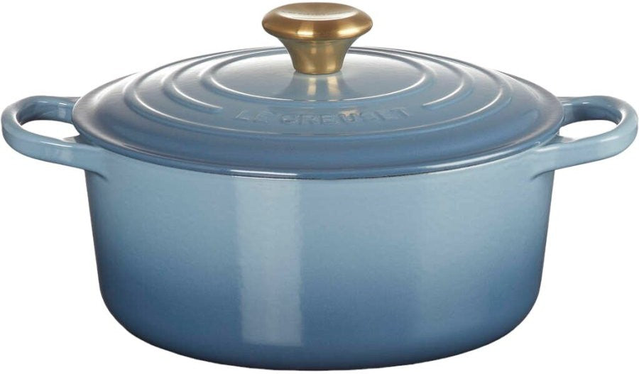 Le Creuset Grýta stoypijarn 4,2L/24cm Chambray