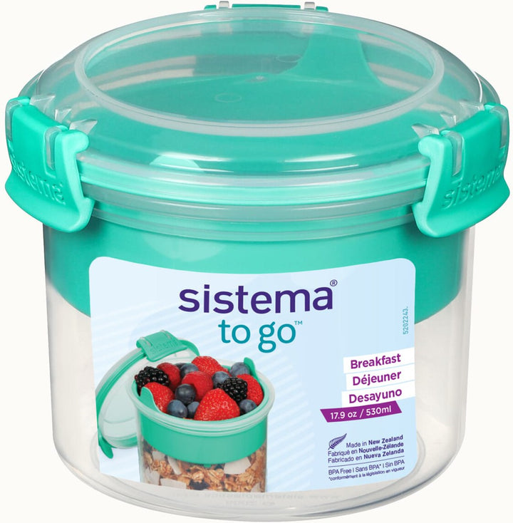 Sistema morgunmata ílat v/skeið 530ml