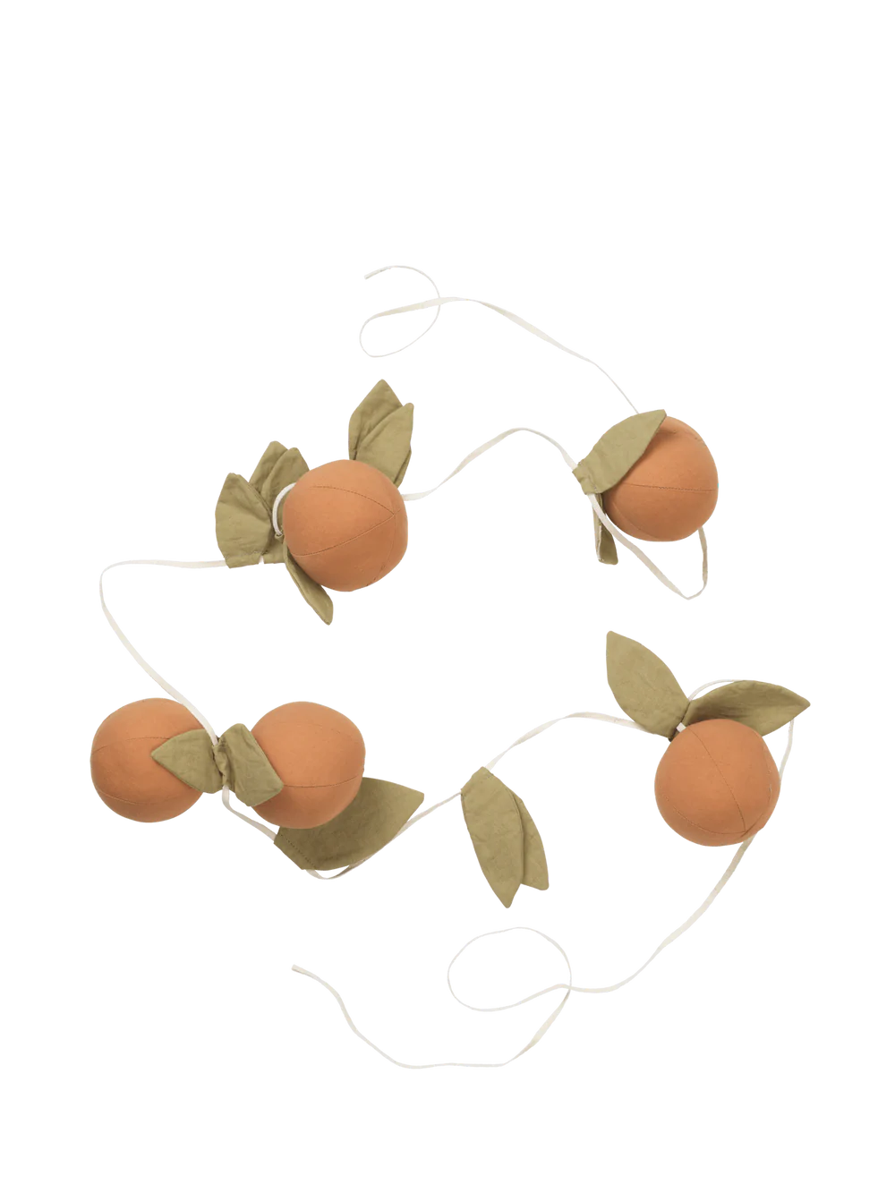 Ferm Living garland appelsinur