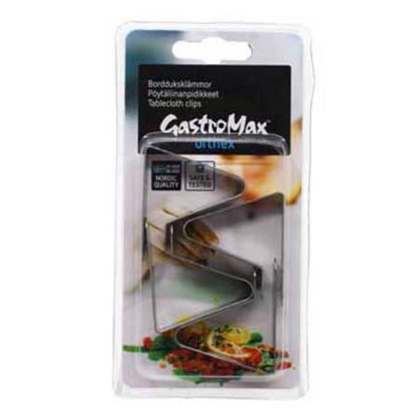 Haahr GastroMax dúka klemmur stál
