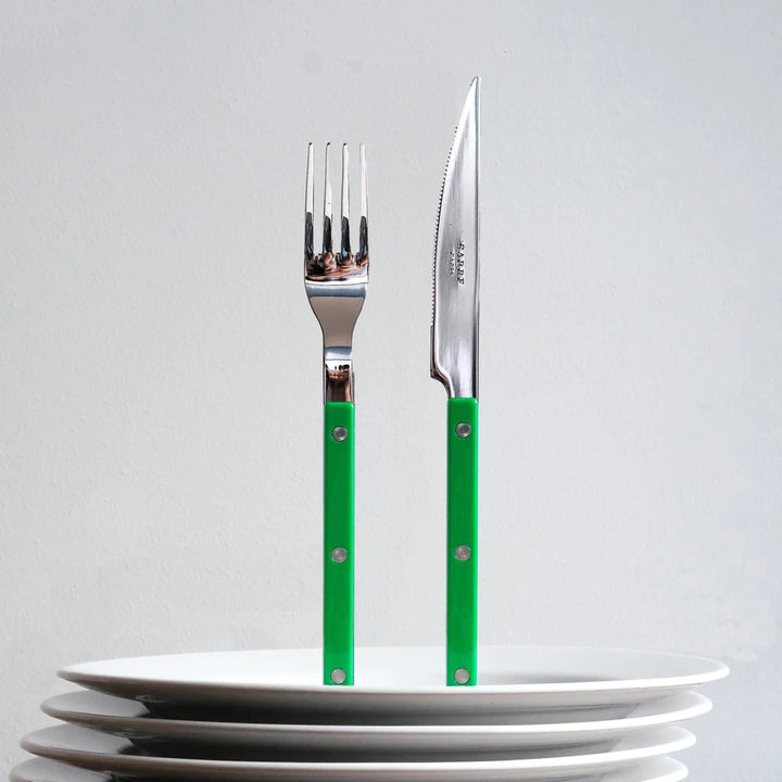 Sabre, Bistro Solid, knívur Garden Green