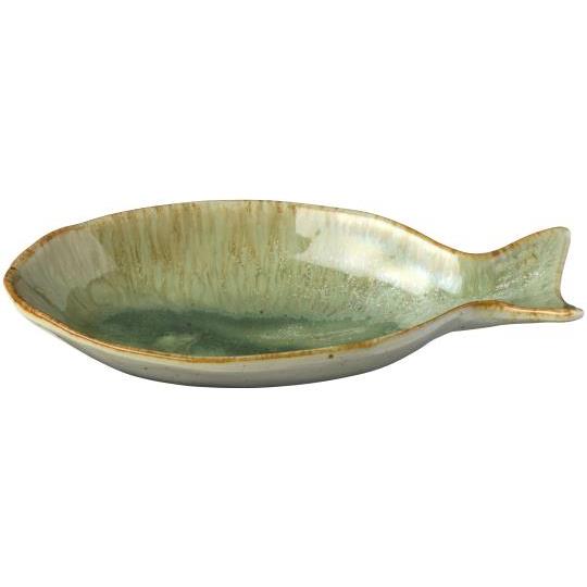 Ib skál fiskaforma ocean green