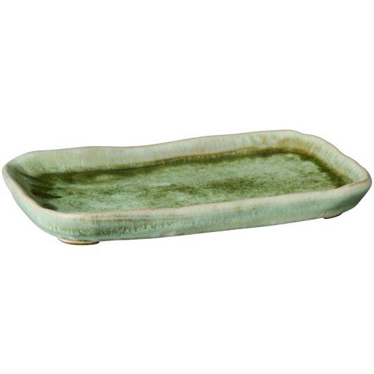 Ib bakki porcelen rustic mosgrøn