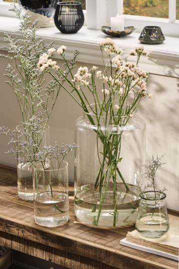 Ib glasvasi cylinder florum 16cm