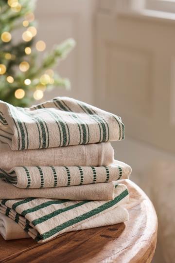 Ib viskustykki grønt stríput