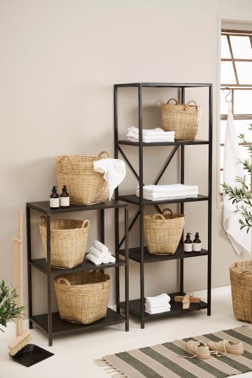 Ib kustur við langum skafti og feiiskuffu