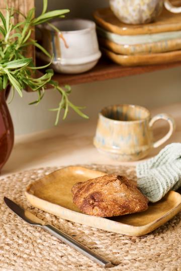 Ib bakki porcelen rustic mustard
