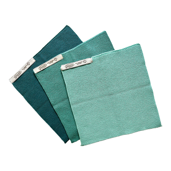 Solvang lappar 3 stk lys azur kombi